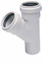 KALDE PVC-U Tek Çatal 45˚
