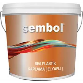 Sembol Boya Sembol Elyaflı Sıvı Plastik Kaplama